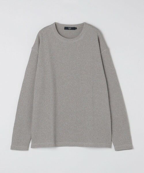 SHIPS / シップス Tシャツ | SHIPS Colors:ローゲージ カノコ ロンT◇ | 詳細12