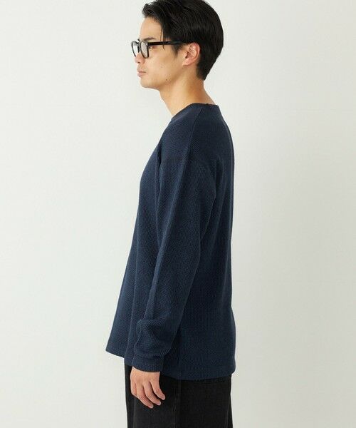 SHIPS / シップス Tシャツ | SHIPS Colors:ローゲージ カノコ ロンT◇ | 詳細27