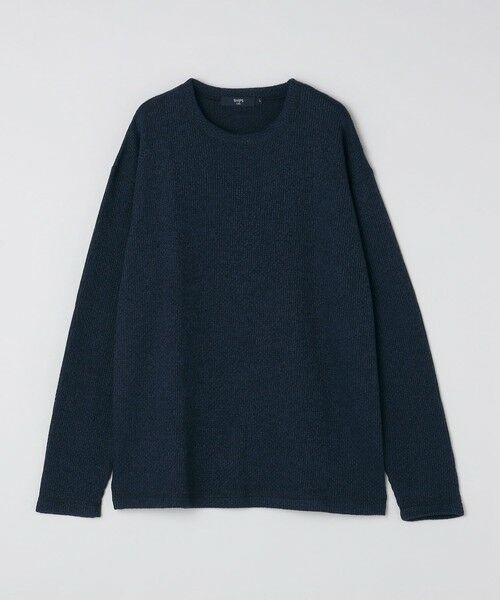 SHIPS / シップス Tシャツ | SHIPS Colors:ローゲージ カノコ ロンT◇ | 詳細24