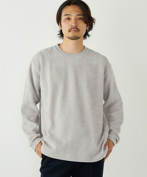 SHIPS / シップス Tシャツ | SHIPS Colors:カノコ モール ロンT | 詳細8