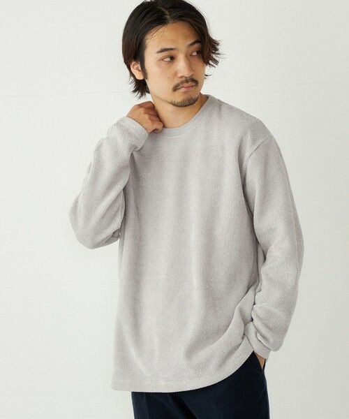 SHIPS / シップス Tシャツ | SHIPS Colors:カノコ モール ロンT | 詳細9