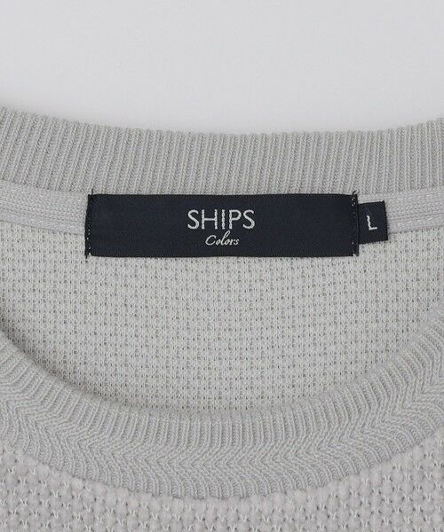 SHIPS / シップス Tシャツ | SHIPS Colors:カノコ モール ロンT | 詳細5