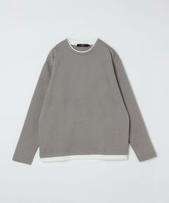 SHIPS / シップス Tシャツ | 《一部追加予約》SHIPS Colors:リンクス フェイクレイヤード ロンT◆