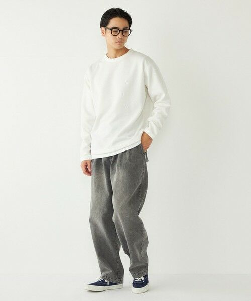 SHIPS / シップス Tシャツ | SHIPS Colors:リンクス フェイクレイヤード ロンT◇ | 詳細3