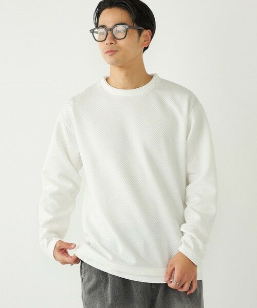 SHIPS / シップス Tシャツ | SHIPS Colors:リンクス フェイクレイヤード ロンT◇ | 詳細5