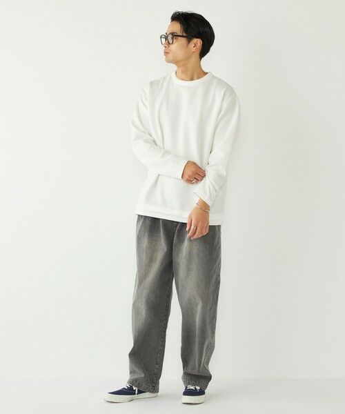 SHIPS / シップス Tシャツ | SHIPS Colors:リンクス フェイクレイヤード ロンT◇ | 詳細7