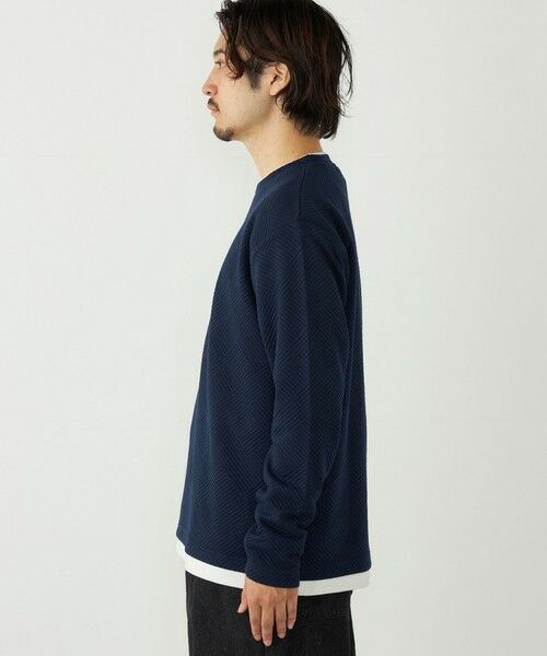 SHIPS / シップス Tシャツ | 《一部追加予約》SHIPS Colors:リンクス フェイクレイヤード ロンT◆ | 詳細11