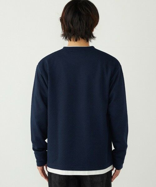 SHIPS / シップス Tシャツ | 《一部追加予約》SHIPS Colors:リンクス フェイクレイヤード ロンT◆ | 詳細12