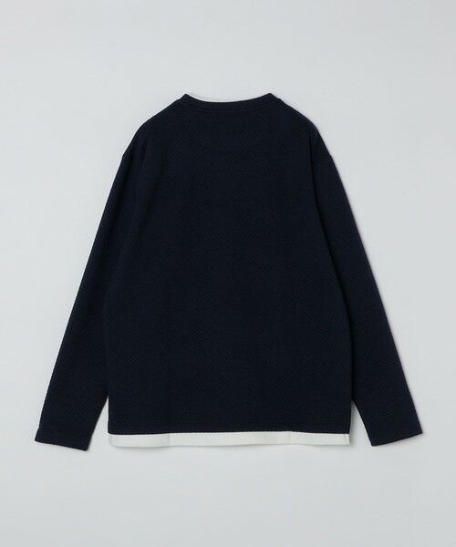 SHIPS / シップス Tシャツ | 《一部追加予約》SHIPS Colors:リンクス フェイクレイヤード ロンT◆ | 詳細4