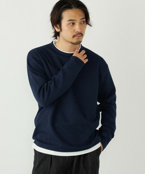 SHIPS / シップス Tシャツ | SHIPS Colors:リンクス フェイクレイヤード ロンT◇ | 詳細28