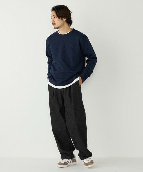 SHIPS / シップス Tシャツ | SHIPS Colors:リンクス フェイクレイヤード ロンT◇ | 詳細29