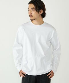 SHIPS / シップス Tシャツ | SHIPS Colors:シルケット コットン クルーネック ロンT