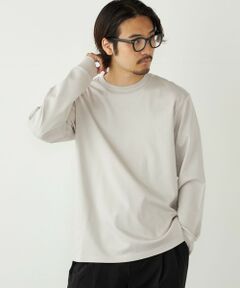 SHIPS / シップス Tシャツ | SHIPS Colors:シルケット コットン クルーネック ロンT