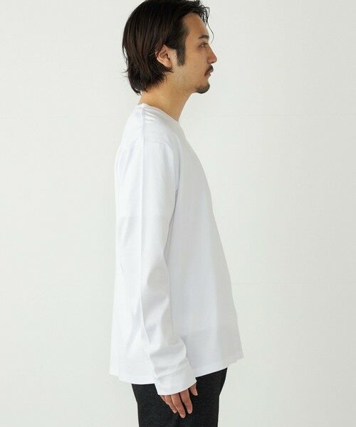 SHIPS / シップス Tシャツ | SHIPS Colors:シルケット コットン クルーネック ロンT | 詳細6