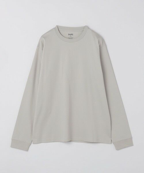 SHIPS / シップス Tシャツ | SHIPS Colors:シルケット コットン クルーネック ロンT | 詳細16