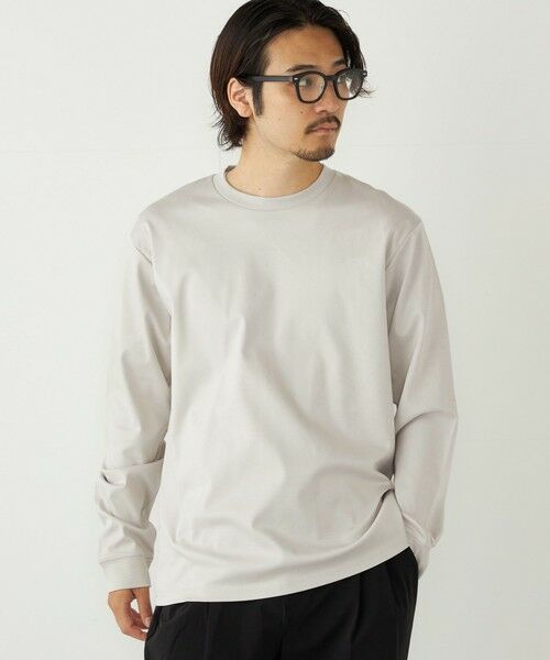 SHIPS / シップス Tシャツ | SHIPS Colors:シルケット コットン クルーネック ロンT | 詳細25