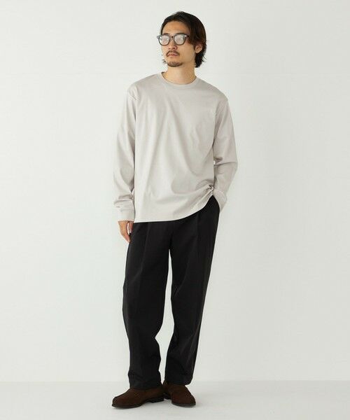 SHIPS / シップス Tシャツ | SHIPS Colors:シルケット コットン クルーネック ロンT | 詳細26