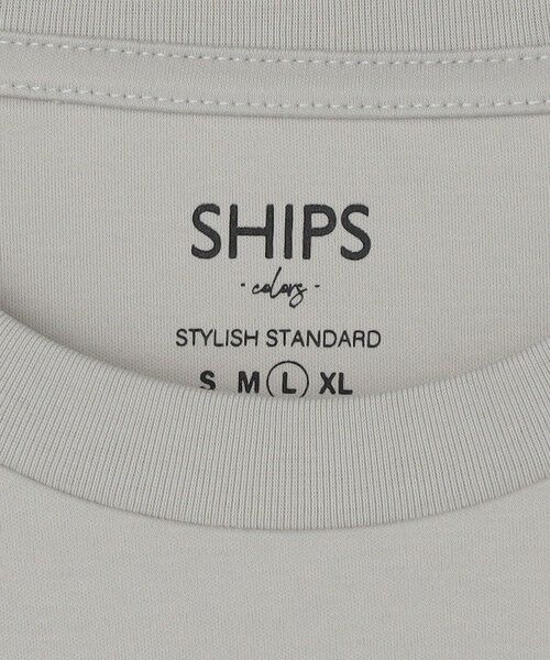 SHIPS / シップス Tシャツ | SHIPS Colors:シルケット コットン クルーネック ロンT | 詳細20