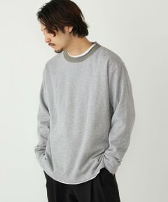 SHIPS / シップス Tシャツ | SHIPS Colors:〈手洗い可能〉ニットライク ロングスリーブ Tシャツ (ロンT)