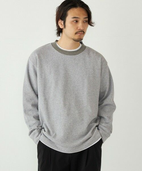 SHIPS / シップス Tシャツ | SHIPS Colors:〈手洗い可能〉ニットライク ロングスリーブ Tシャツ (ロンT) | 詳細4