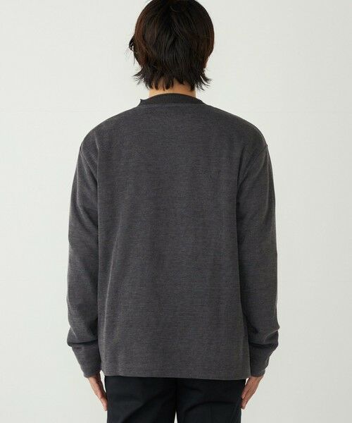 SHIPS / シップス Tシャツ | SHIPS Colors:〈手洗い可能〉ニットライク ロングスリーブ Tシャツ (ロンT) | 詳細12