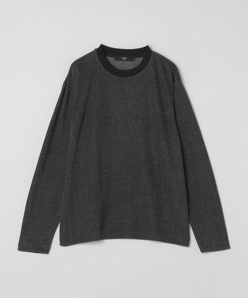 SHIPS / シップス Tシャツ | SHIPS Colors:〈手洗い可能〉ニットライク ロングスリーブ Tシャツ (ロンT) | 詳細8