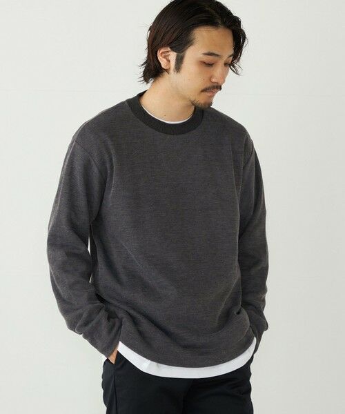 SHIPS / シップス Tシャツ | SHIPS Colors:〈手洗い可能〉ニットライク ロングスリーブ Tシャツ (ロンT) | 詳細16