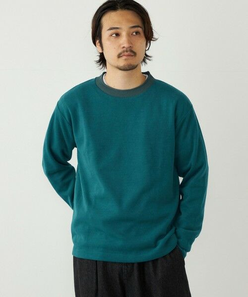 SHIPS / シップス Tシャツ | SHIPS Colors:〈手洗い可能〉ニットライク ロングスリーブ Tシャツ (ロンT) | 詳細28