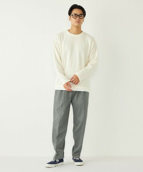 SHIPS / シップス Tシャツ | SHIPS Colors:モール フェイクレイヤード ロンT | 詳細6