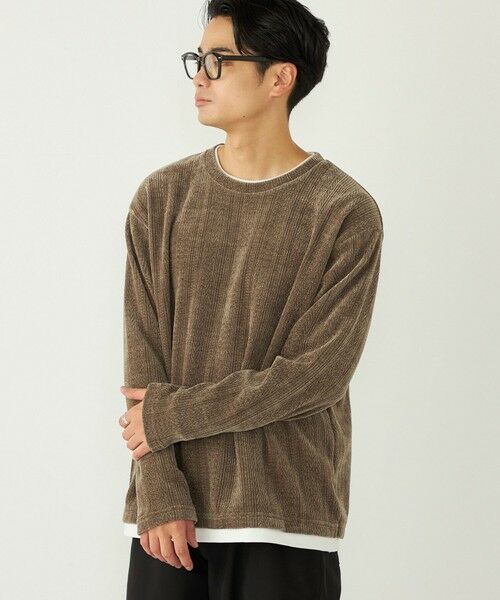 SHIPS / シップス Tシャツ | SHIPS Colors:モール フェイクレイヤード ロンT | 詳細20