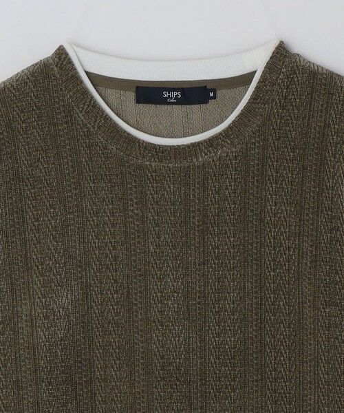 SHIPS / シップス Tシャツ | SHIPS Colors:モール フェイクレイヤード ロンT | 詳細10