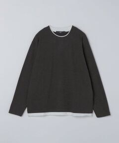 SHIPS / シップス Tシャツ | SHIPS Colors:サカリバ フェイクレイヤード ロンT