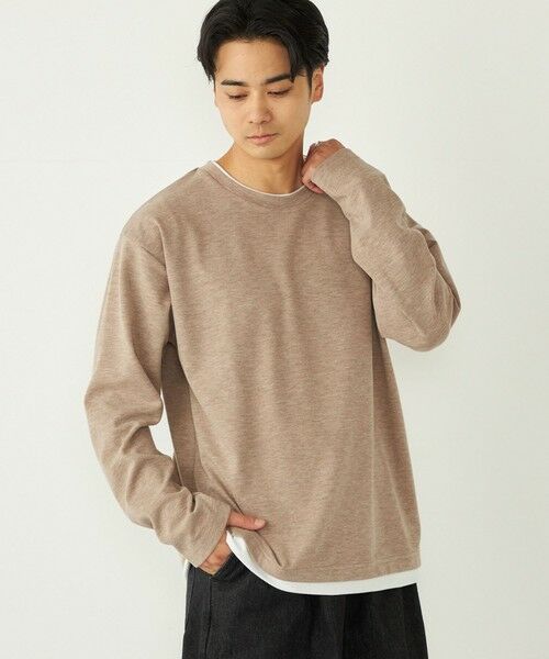 SHIPS / シップス Tシャツ | SHIPS Colors:サカリバ フェイクレイヤード ロンT | 詳細12