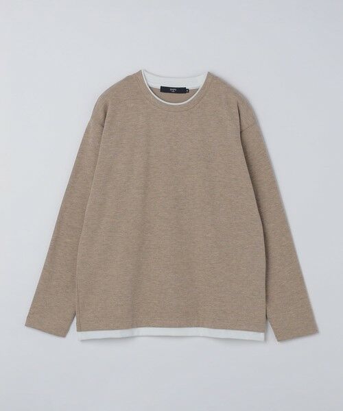 SHIPS / シップス Tシャツ | SHIPS Colors:サカリバ フェイクレイヤード ロンT | 詳細2