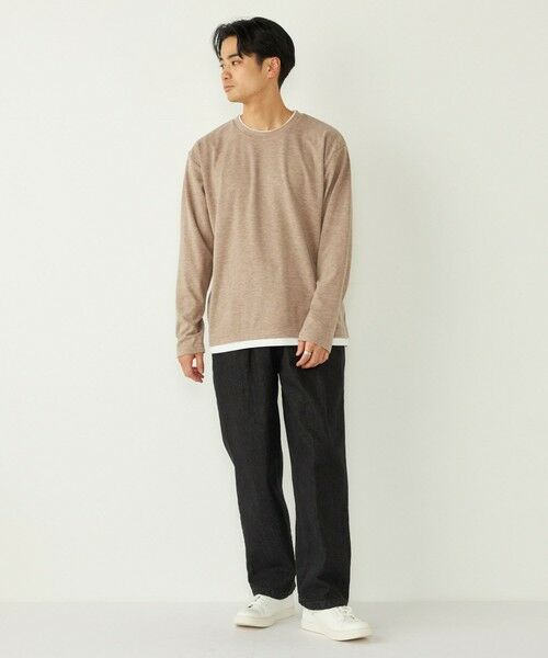 SHIPS / シップス Tシャツ | SHIPS Colors:サカリバ フェイクレイヤード ロンT | 詳細14