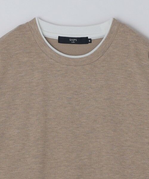 SHIPS / シップス Tシャツ | SHIPS Colors:サカリバ フェイクレイヤード ロンT | 詳細4