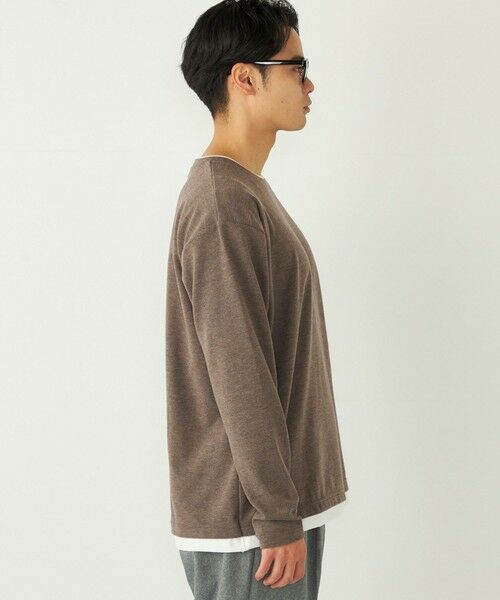 SHIPS / シップス Tシャツ | SHIPS Colors:サカリバ フェイクレイヤード ロンT | 詳細22