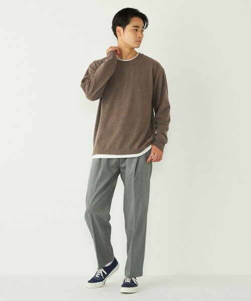 SHIPS / シップス Tシャツ | SHIPS Colors:サカリバ フェイクレイヤード ロンT | 詳細23