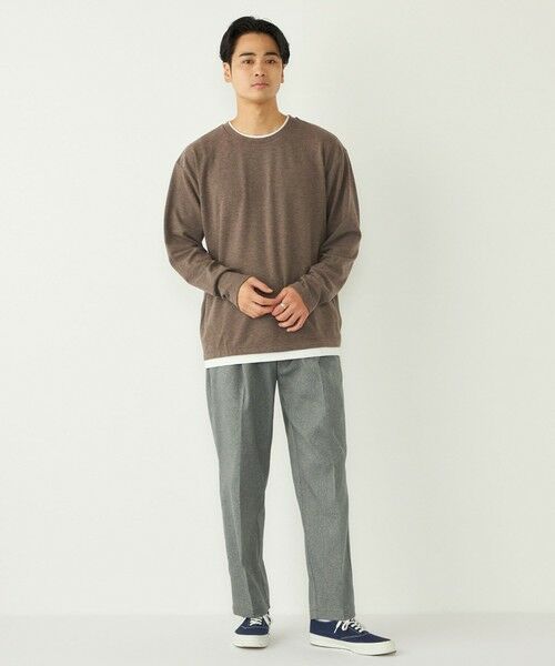 SHIPS / シップス Tシャツ | SHIPS Colors:サカリバ フェイクレイヤード ロンT | 詳細26