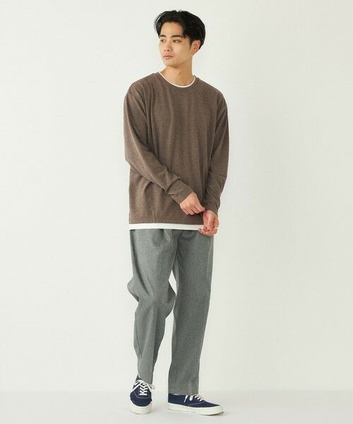 SHIPS / シップス Tシャツ | SHIPS Colors:サカリバ フェイクレイヤード ロンT | 詳細27