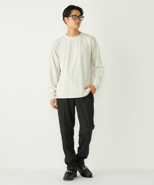 SHIPS / シップス Tシャツ | SHIPS Colors:〈吸水速乾〉スムース 微起毛 クルーネック ロンT | 詳細17