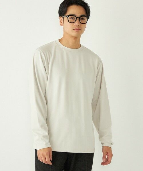 SHIPS / シップス Tシャツ | SHIPS Colors:〈吸水速乾〉スムース 微起毛 クルーネック ロンT | 詳細19