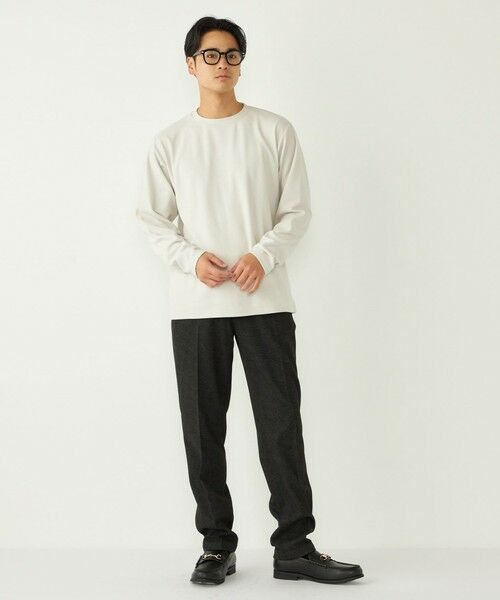 SHIPS / シップス Tシャツ | SHIPS Colors:〈吸水速乾〉スムース 微起毛 クルーネック ロンT | 詳細21