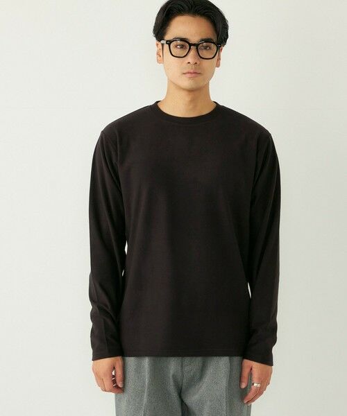 SHIPS / シップス Tシャツ | SHIPS Colors:〈吸水速乾〉スムース 微起毛 クルーネック ロンT | 詳細27
