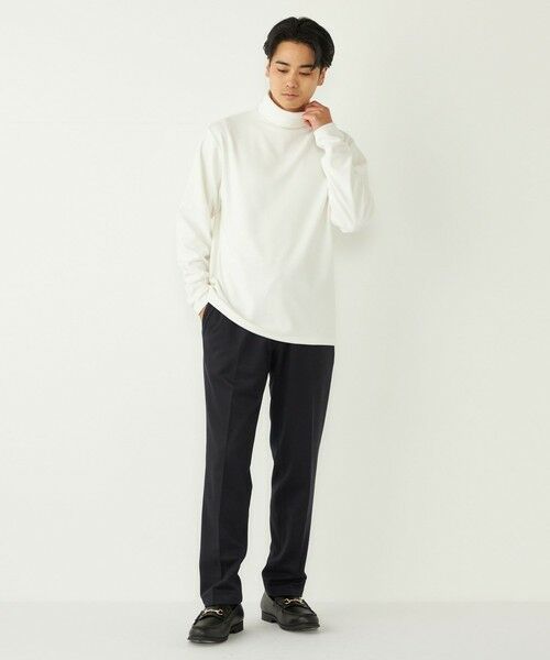 SHIPS / シップス Tシャツ | SHIPS Colors:〈吸水速乾〉スムース 微起毛 タートルネック ロンT | 詳細3