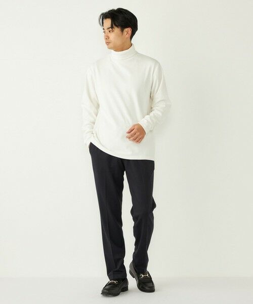 SHIPS / シップス Tシャツ | SHIPS Colors:〈吸水速乾〉スムース 微起毛 タートルネック ロンT | 詳細7