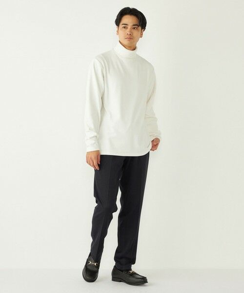 SHIPS / シップス Tシャツ | SHIPS Colors:〈吸水速乾〉スムース 微起毛 タートルネック ロンT | 詳細8