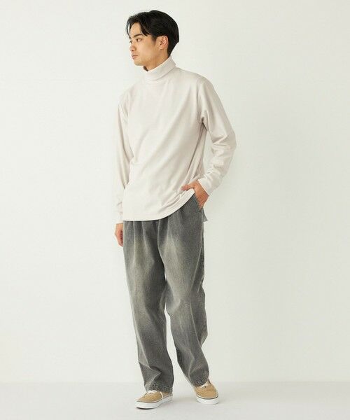 SHIPS / シップス Tシャツ | SHIPS Colors:〈吸水速乾〉スムース 微起毛 タートルネック ロンT | 詳細16