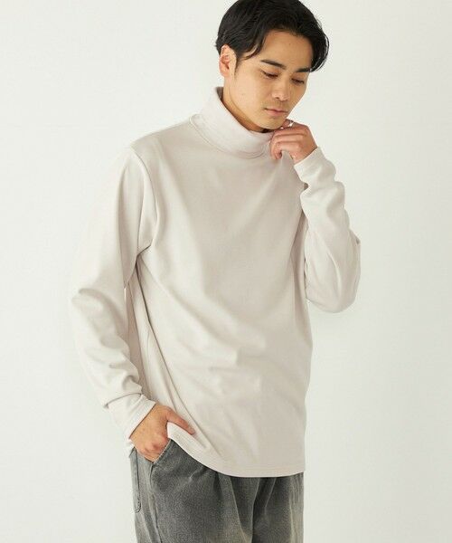 SHIPS / シップス Tシャツ | SHIPS Colors:〈吸水速乾〉スムース 微起毛 タートルネック ロンT | 詳細18