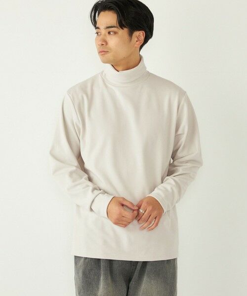 SHIPS / シップス Tシャツ | SHIPS Colors:〈吸水速乾〉スムース 微起毛 タートルネック ロンT | 詳細19